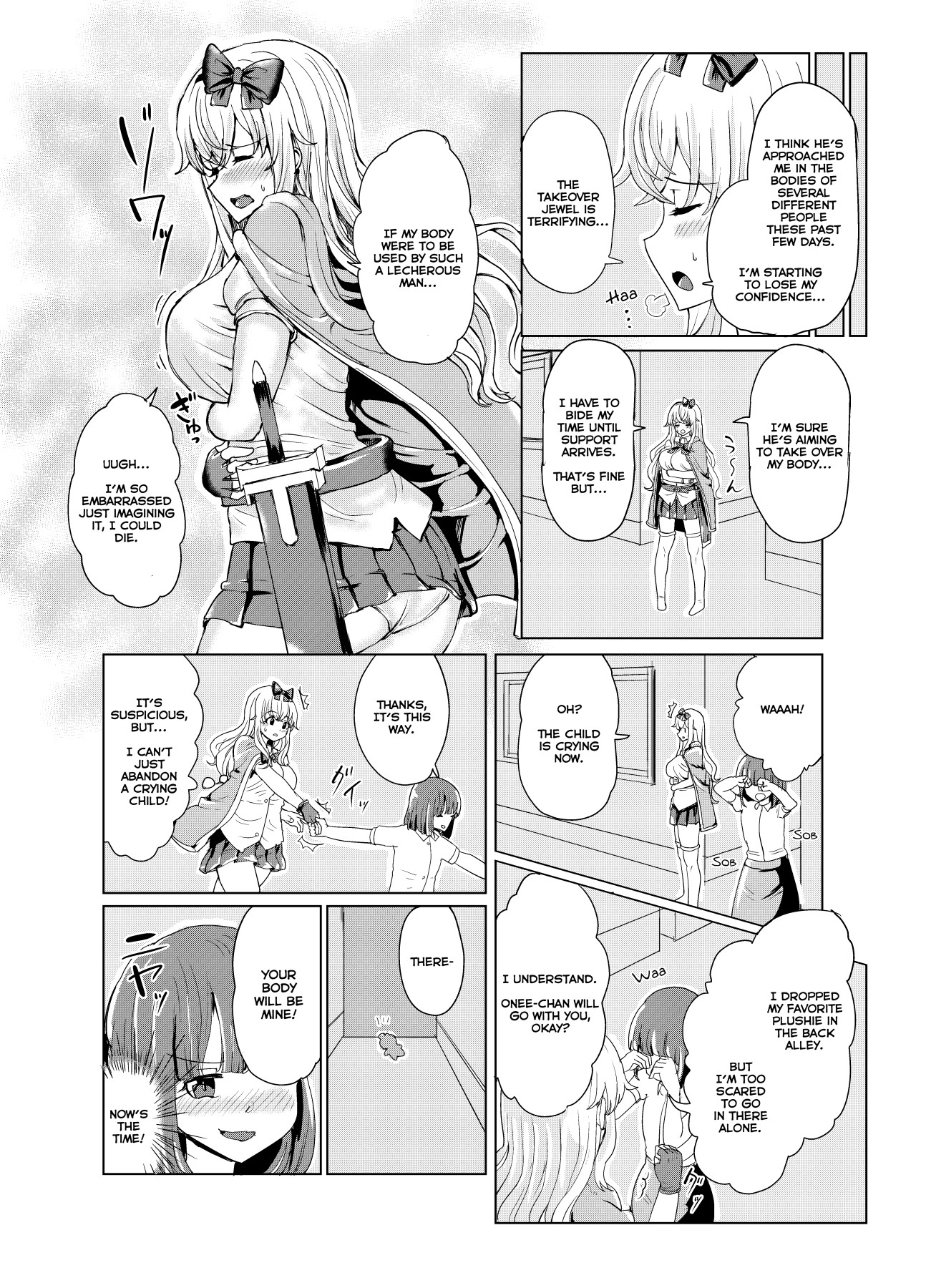 Hentai Manga Comic-Possession TSF in the World of Swords and Magic-Read-15